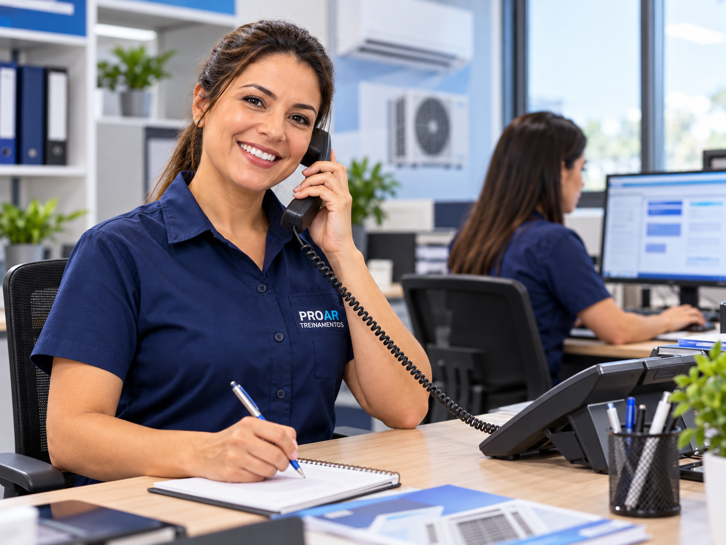 Atendimento por telefone ProAr Treinamentos